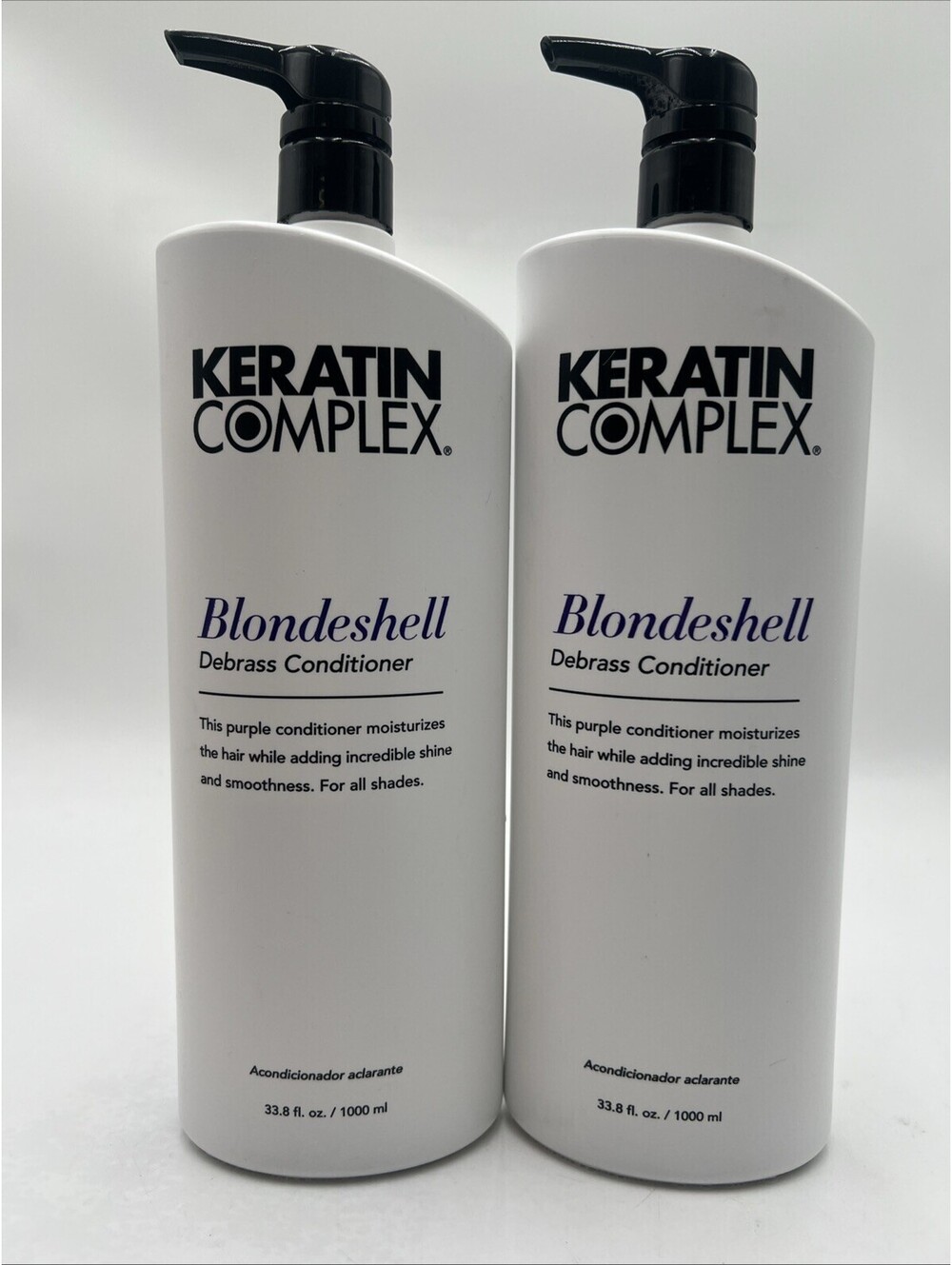 Keratin Complex Blondeshell DeBrass Conditioner  33.8 oz Pack Of 2